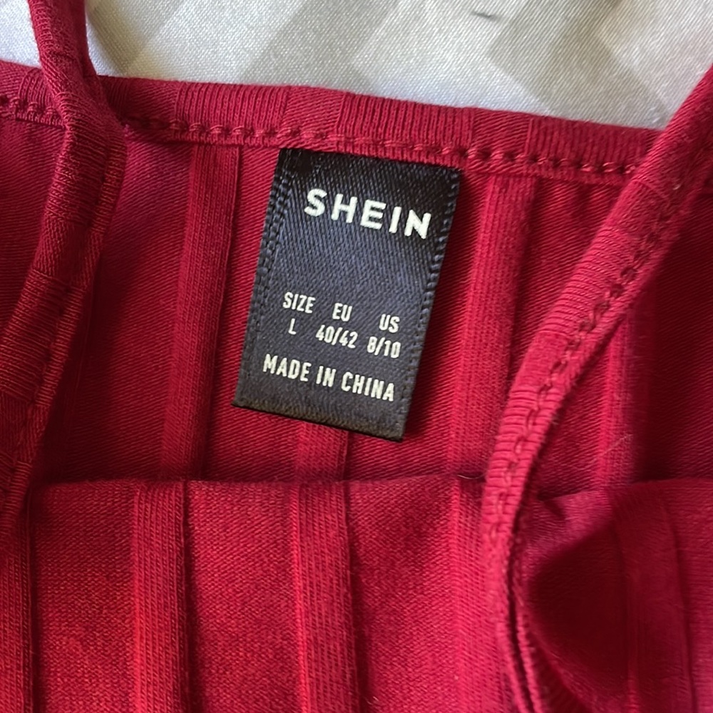 Red Shein Mini Dress - Picture 2 of 2